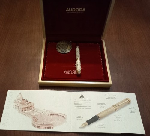 Penna stilografica aurora - penna,