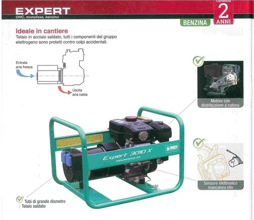 Gruppo elettrogeno imer expert - elettrogeno,
