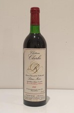 Bordeaux, Baron de Rothschild Chateau Clarke  1982 , 1 x 0.75 lt