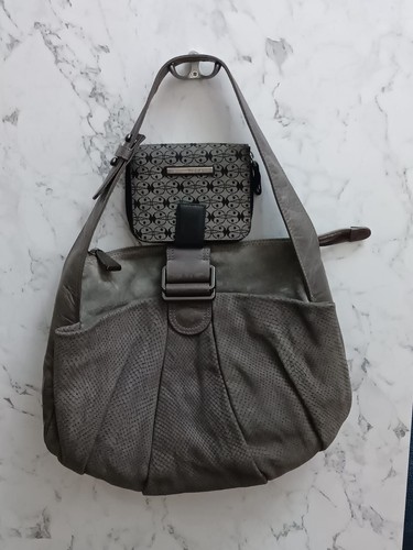 Coccinelle leather shoulder - coccinelle,