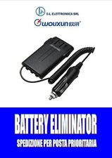 BATTERY ELIMINATOR PER PORTATILI WOUXUN KG-UVD1, UV2D, UV6D, 699E, 703 REF.23032