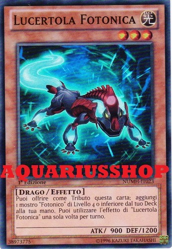 Lucertola fotonica - yu-gi-oh!,
