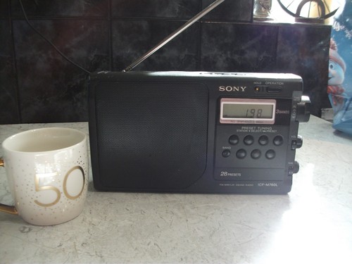 Sony icf m760 band radio - sony,