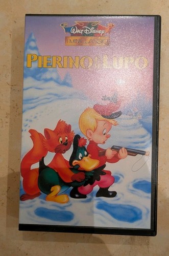 Vhs pierino lupo walt - e, il