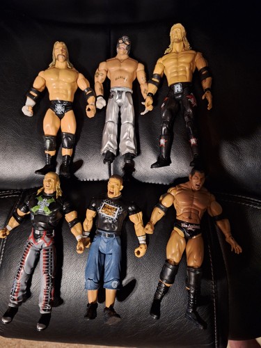 Lotto action figure wwe jakks - action,