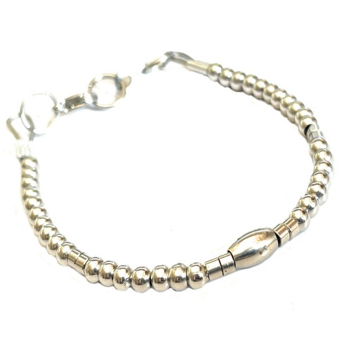 Bracciale catena acciaio - catena, in