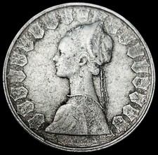 1959 R Italy 500 Lira Silver