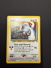 Pokemon Card Lugia Holo 9/111 Neo Genesis ITA italiano lp  vintage rara SWIRL