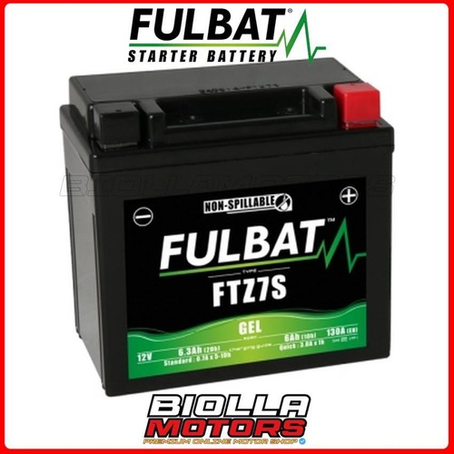Ftz7s batteria fulbat gel - ftz7s,