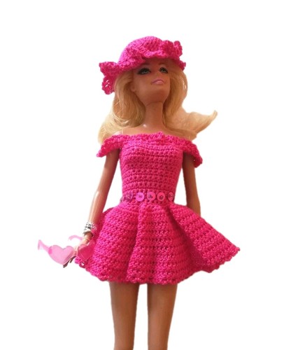 Vestitino barbie cappellino - vestitino,