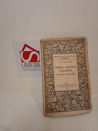 Poesia arcaica italiana buon - italiana:,