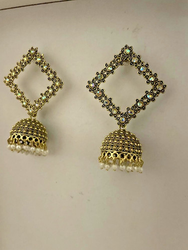 Orecchini jhumka tradizionali - orecchini,