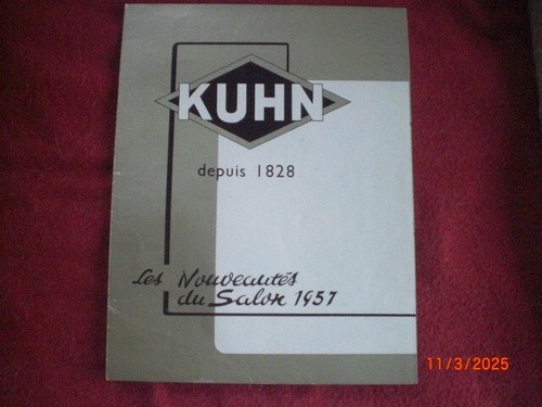 Ancienne brochure - ancienne,