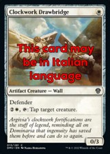 MTG 4x CLOCKWORK DRAWBRIDGE