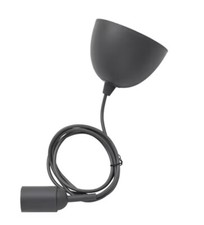 Nuovissimo set di cavi Ikea GRAVACKA per lampadina, grigio, 1,8 m, 105.151.69