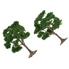 2 pezzi modellini alberi