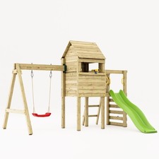 Parco giochi legno fungoo - in,