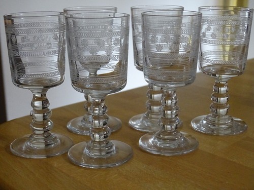 Baccarat anciens verres - 6,