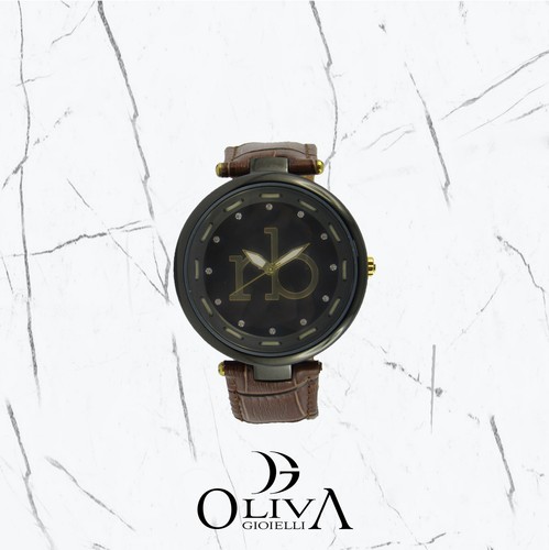 Orologio unisex pelle - pelle, zirconi
