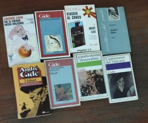 Lotto libri andre gide - di,