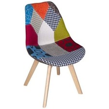 BUYBUY Sedia serie Picasso  in PP con seduta in spugna ricoperta con stoffa in s