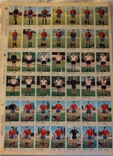 CORRIERE DEI PICCOLI 50 1966 FIGURINE CALCIATORI GENOVA PALERMO MESSINA OTTIMO