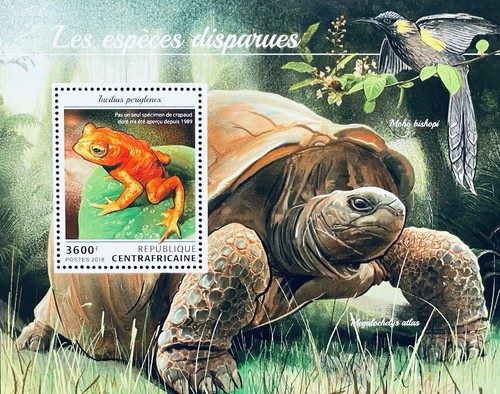Francobolli specie estinte - francobolli,