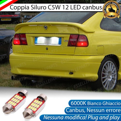 Coppia luci targa - luci, lancia