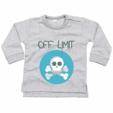 Felpa neonato off limit