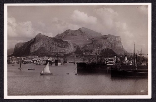 Cartolina epoca palermo - cartolina,