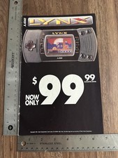 1991 Atari Lynx Handheld Retro