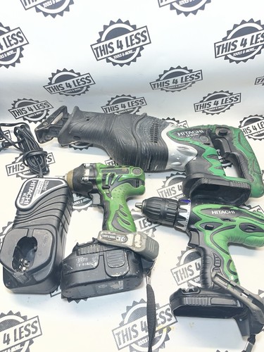 Set hitachi cr18dl 18v - hitachi,