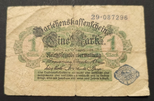 Germania mark marco 1914 - germania, 1