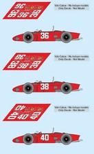 Decals Ferrari 156 F1 Monaco