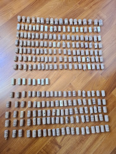 246 tappi usati bottiglie - usati, di