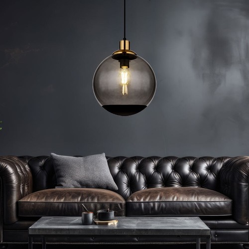 Lampada sospensione vetro - a,