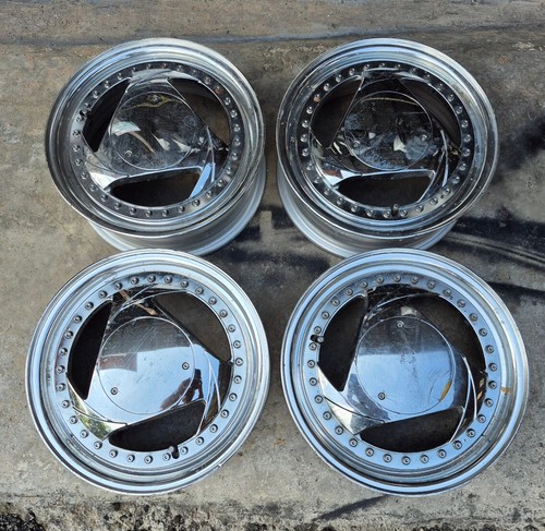 Cerchi jdm cromati trispoke - cerchi,