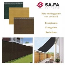 Rete Ombreggiante 95% Occhiellato Frangivento Frangivista Occhielli su Misura