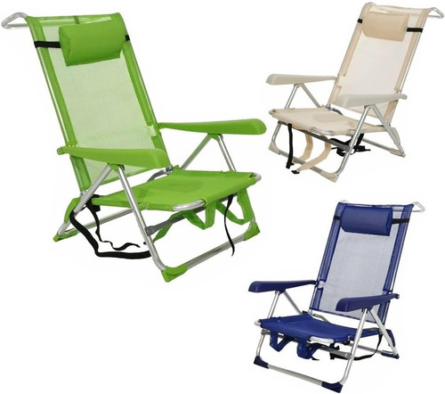 Sedia mare spiaggina sdraio - mare,
