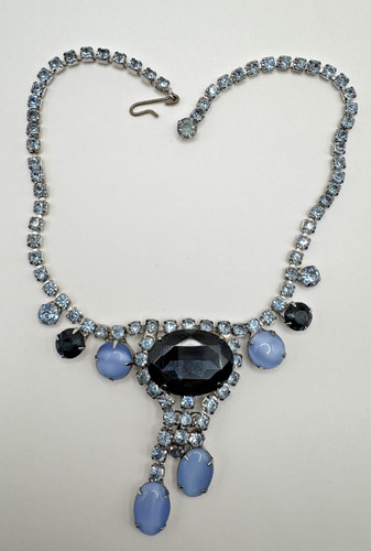 Collana girocollo strass - 15",