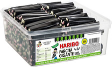 Caramelle Gommose Haribo Gusto Liquiriza Ripiene Per Feste Ed Eventi 1.8 Kg