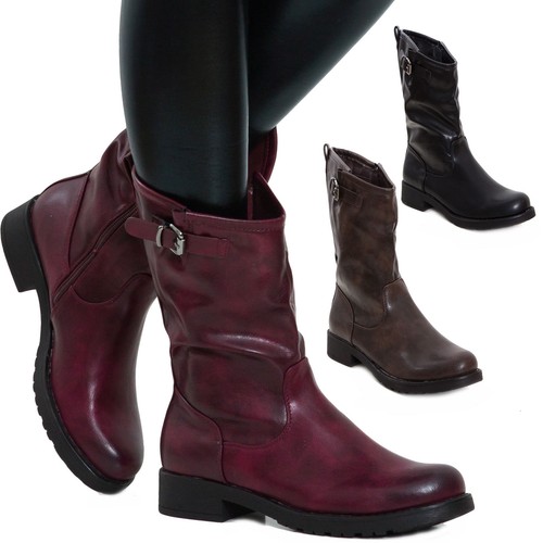 Stivali donna bassi - , biker