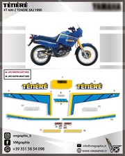 Adesivi XT 600 Z TENERE 3AJ 1990 grafiche/stickers/decals/graphics