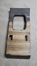 Pannello consolle centrale legno radica Mercedes W124 1984-1995 DA RIPRISTINARE