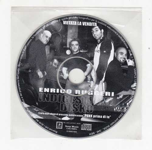 Promo enrico ruggeri - cd,