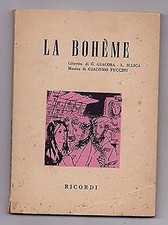 LIBRETTO LA BOHEME DI GIACOSA