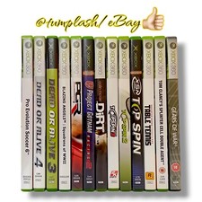 Xbox 360 Super Lotto 13 giochi Top Spin Table Tennis Colin McRae [come nuovi]