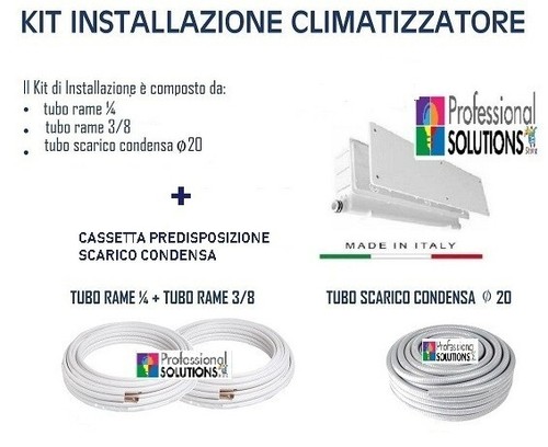 Kit montaggio condizionatore - kit,