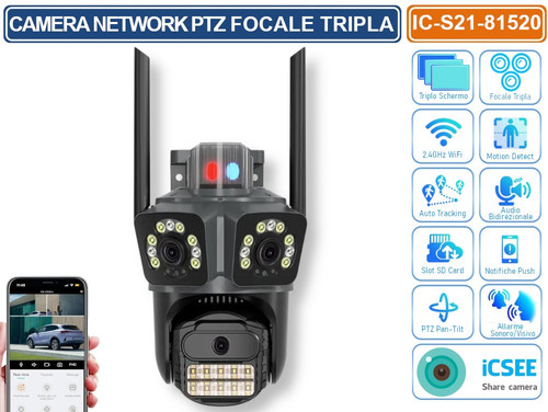 Telecamera wifi esterno ptz - wifi,