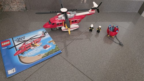 Lego city 7206 elicottero dei - city,